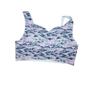 Rhonda Shear Size 4X Plus Size Wire Free Lot of 2 Bralettes Bras